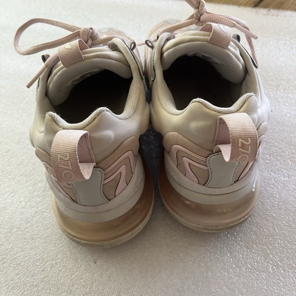 Nike Air Max 270 React ENG Photo White Dust Rose Pink Sz 7.5 CK2595-001 - Picture 5 of 8